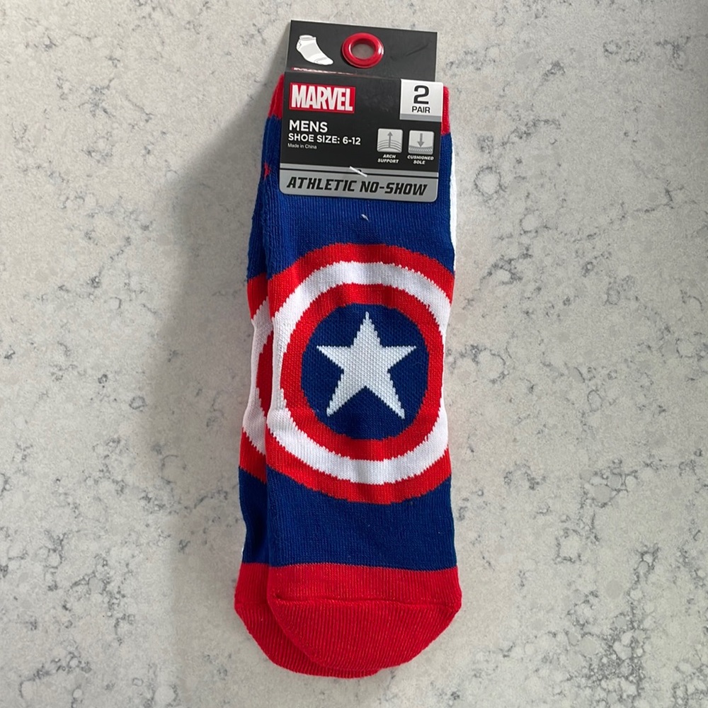 Marvel Captain America Socks